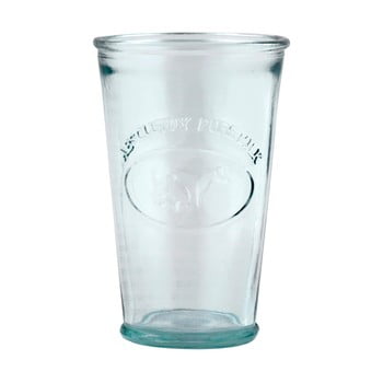 Pahar din sticlă reciclată ego dekor, 300 ml