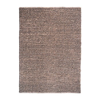 Covor lucrat manual The Rug Republic Baker Beige, 160 x 230 cm