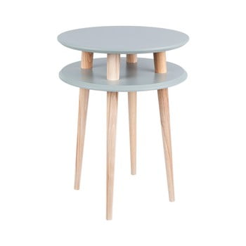Măsuță de cafea ragaba ufo, Ø 45 cm, gri închis