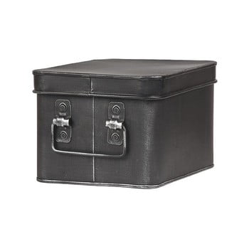 Cutie metalică pentru depozitare label51 media, lățime 22 cm, negru
