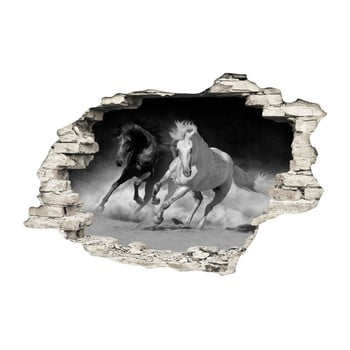 Autocolant ambiance horses, 60 x 90 cm
