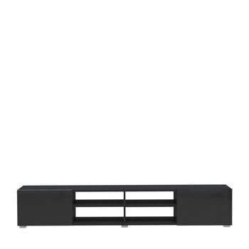 Stand tv temahome jacqueline podium, lățime 185 cm, negru