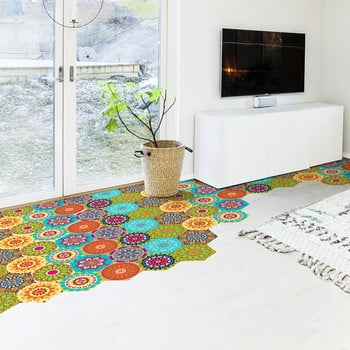 Set 10 autocolante impermeabil pentru podea ambiance lisandro