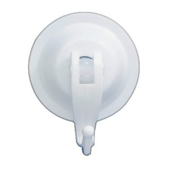 Set 2 cârlige de perete cu ventuză wenko levered suction hooks bello, alb