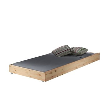 Extensie pentru pat vipack pino, 90 x 195 cm, natural