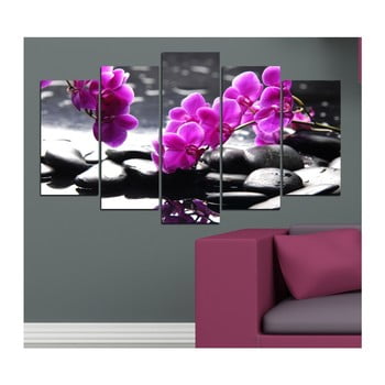 Tablou din mai multe piese insigne yentl, 102 x 60 cm