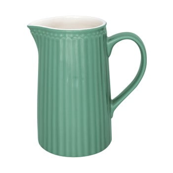 Ulcior din ceramică Green Gate Alice, 1 l, verde închis