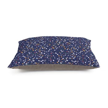 Pernă really nice things xxl blue terrazzo, 120 x 80 cm