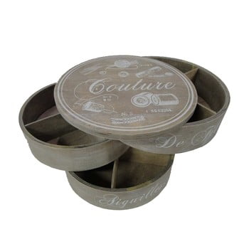 Cutie rotundă pentru accesorii cusut antic line couture 