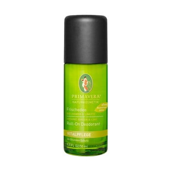 Roll-on deodorant Primavera Ghimbir Lime, 50 ml