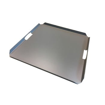 Tavă metalică pătrată ezeis typon, gri închis