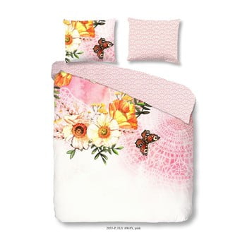 Lenjerie de pat din bumbac good morning fly away, 140 x 200 cm