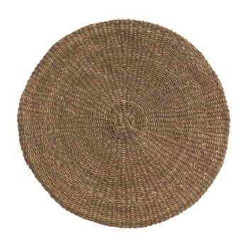 Covor din iarbă de mare geese rustico natura, ⌀ 120 cm, maro