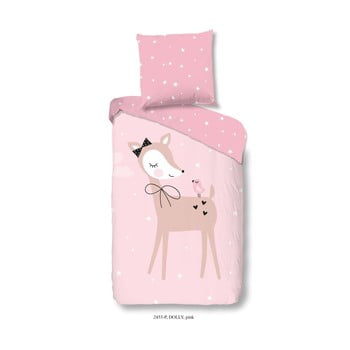 Lenjerie de pat din bumbac pentru copii good morning dolly, 140 x 200 cm