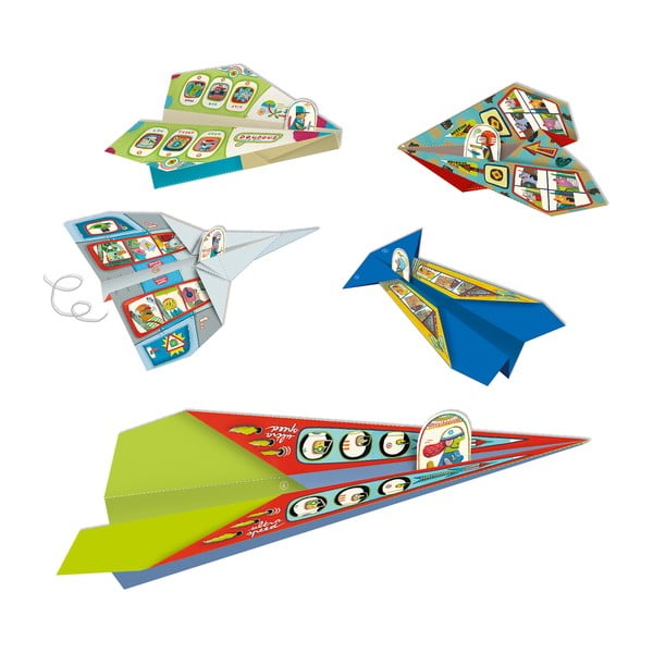Dětská origami skládačka Djeco Letadla