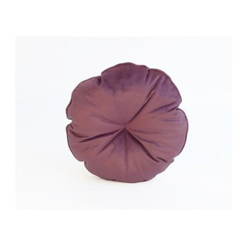 Pernă din microfibră surdic redondo, ø 45 cm, maro-roșu