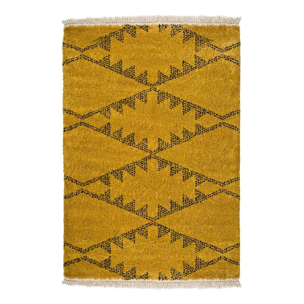 Žlutý koberec Universal Zaida Mostaza, 200 x 290 cm