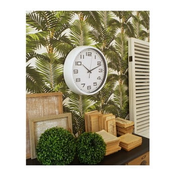 Ceas de perete orchidea milano living, alb