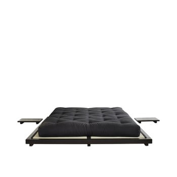 Pat din lemn de pin Karup Design Dock Bed, 193 x 213 cm