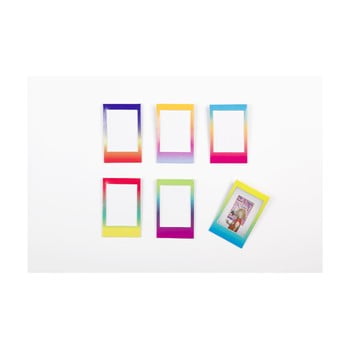 Set 6 rame foto magnetice doiy mini gradient