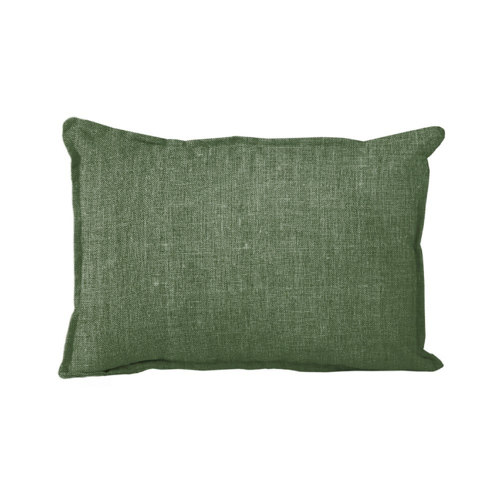 Povlak na polštář Linen Couture Lino Green Moss, 50 x 35 cm