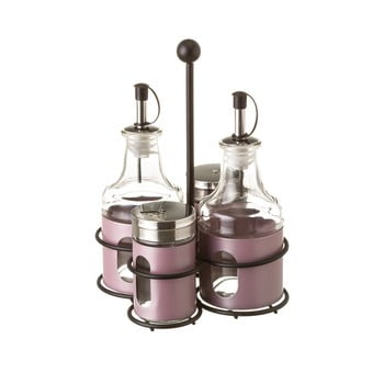 Set olivieră 5 piese unimasa pinky