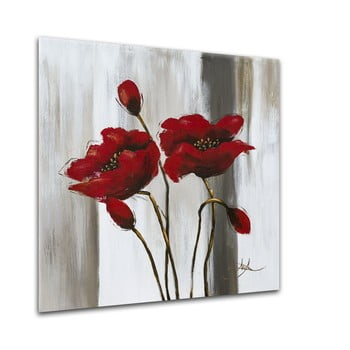 Tablou styler glasspik flower c, 20 x 20 cm