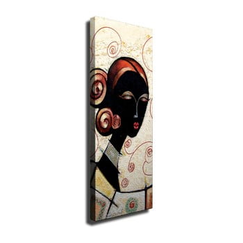 Tablou pe pânză african woman, 30 x 80 cm