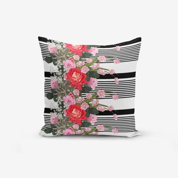 Față de pernă cu amestec din bumbac minimalist cushion covers notalar, 45 x 45 cm