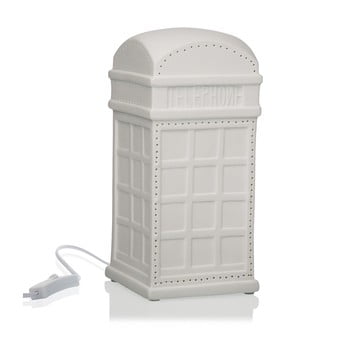 Veioză din porțelan în formă de cabină telefonică versa