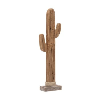 Statuetă din lemn InArt Cactus, înălțime 57 cm