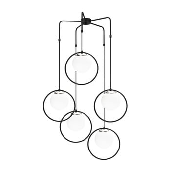 Lustră metalică opviq lights satyros, negru