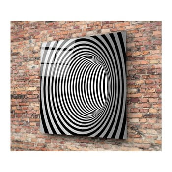 Tablou din sticlă insigne yoni, 30 x 30 cm