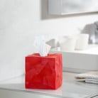 Červený box na kapesníčky Essey Wipy Cube