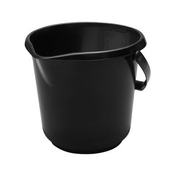 Găleată addis clean, 10 l, negru