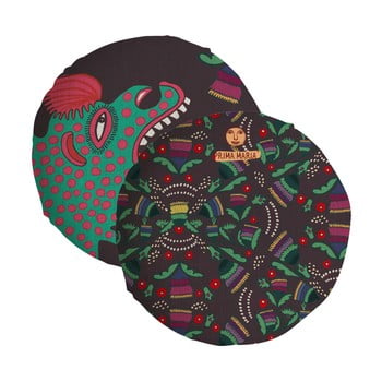 Pernă reversibilă madre selva hut, ⌀ 45 cm