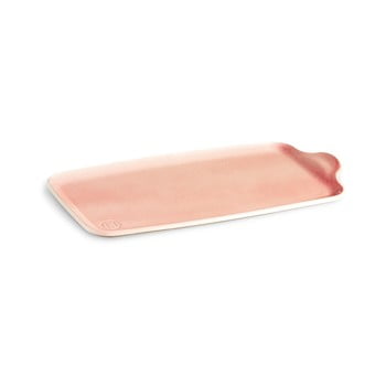 Platou din ceramică pentru servire emile henry aperitivo, 31 x 16 cm, roz