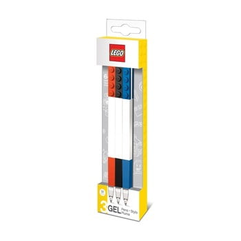Set 3 pixuri cu gel LEGO® Mix imagine
