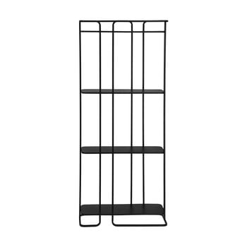 Raft la forma calen 72 x 167 cm, negru