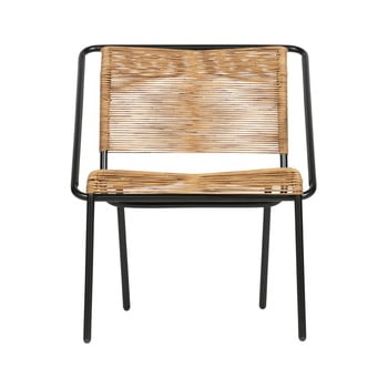 Scaun pentru exterior bepurehome wisp, negru