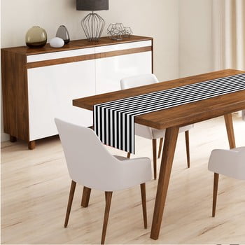Napron din microfibră pentru masă minimalist cushion covers fresmo, 45 x 145 cm