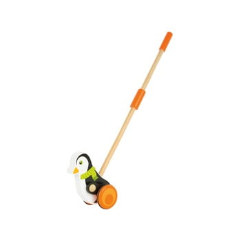 Jucărie in lemn pentru copii legler animal penguin