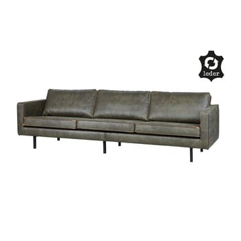 Canapea 3 persoane bepurehome rodeo, verde închis
