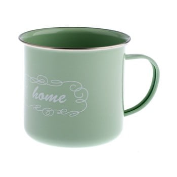 Cană metalică dakls sarro, 500 ml, verde