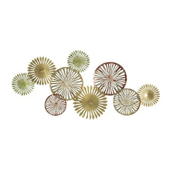 Decorațiune din fier de perete mauro ferretti poe, lungime 128 cm