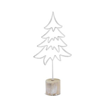 Decorațiune pentru Crăciun Ego Dekor Tree, alb imagine