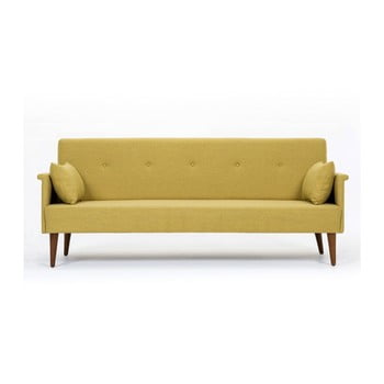 Canapea extensibilă balcab home julia, galben