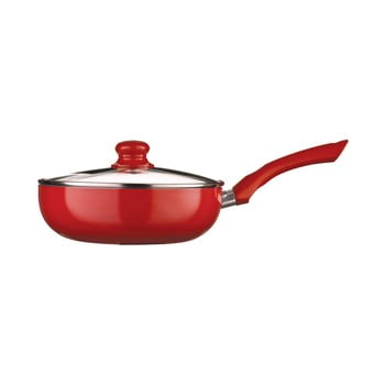 Tigaie cu capac premier housewares ecocook red, 3,6l