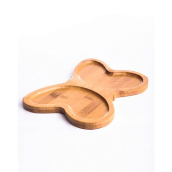 Set 2 platouri din bambus bambum piti