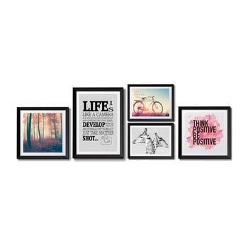 Set 5 tablouri tomasucci life
